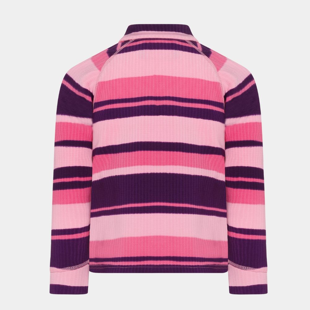 Didriksons Jadis Kids Fleece Base Layer Set - Trails Pink