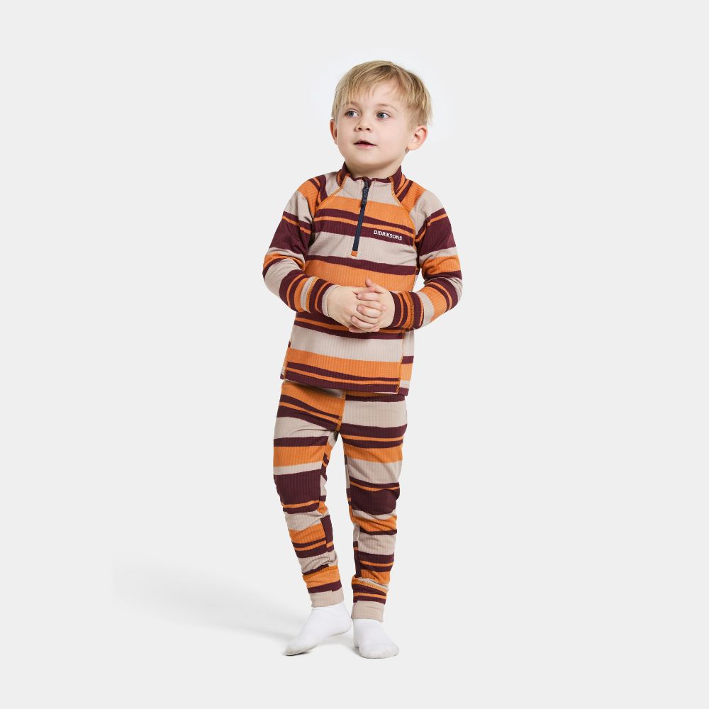 Didriksons Jadis Base Layer Fleece Set - Trails Yellow