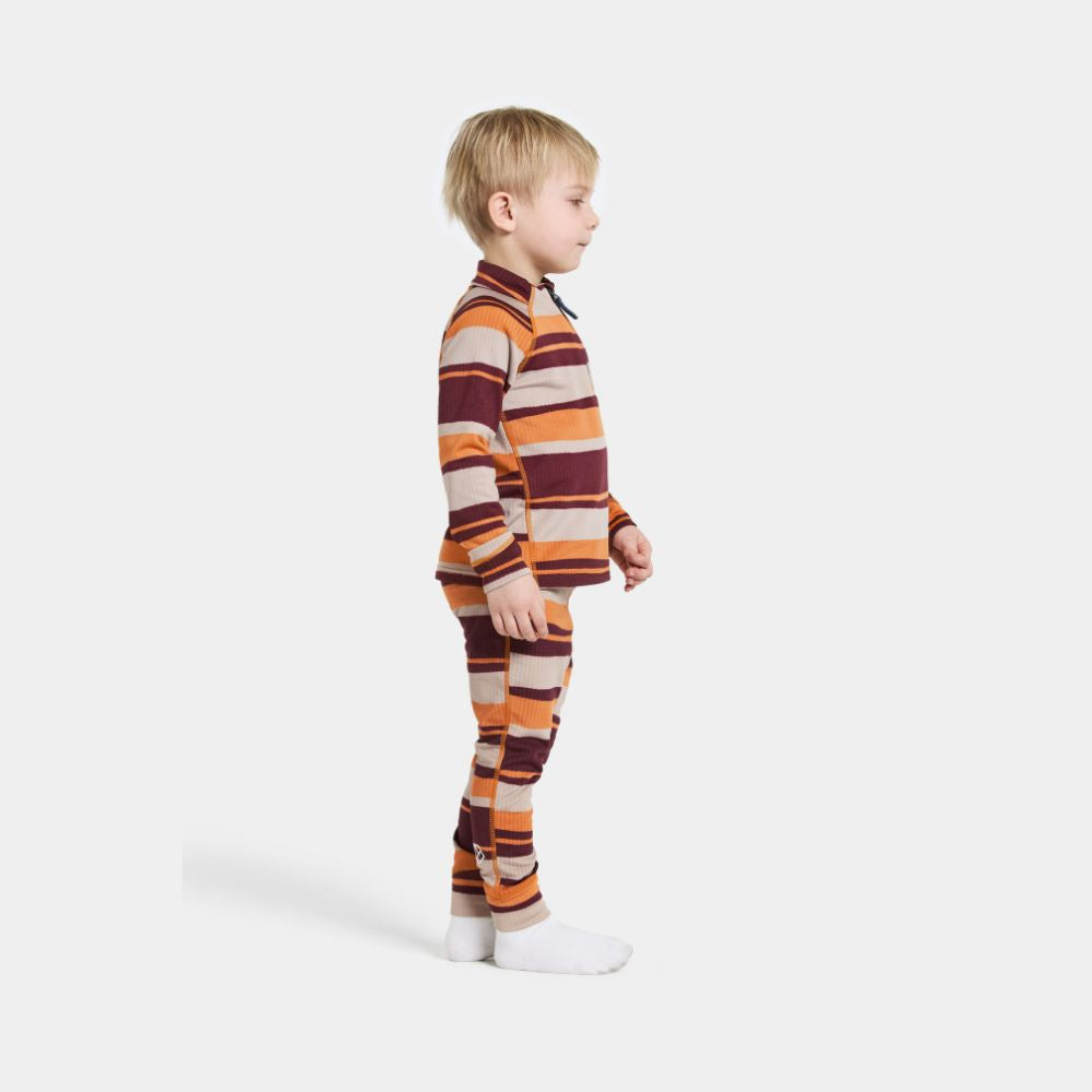 Didriksons Jadis Base Layer Fleece Set - Trails Yellow
