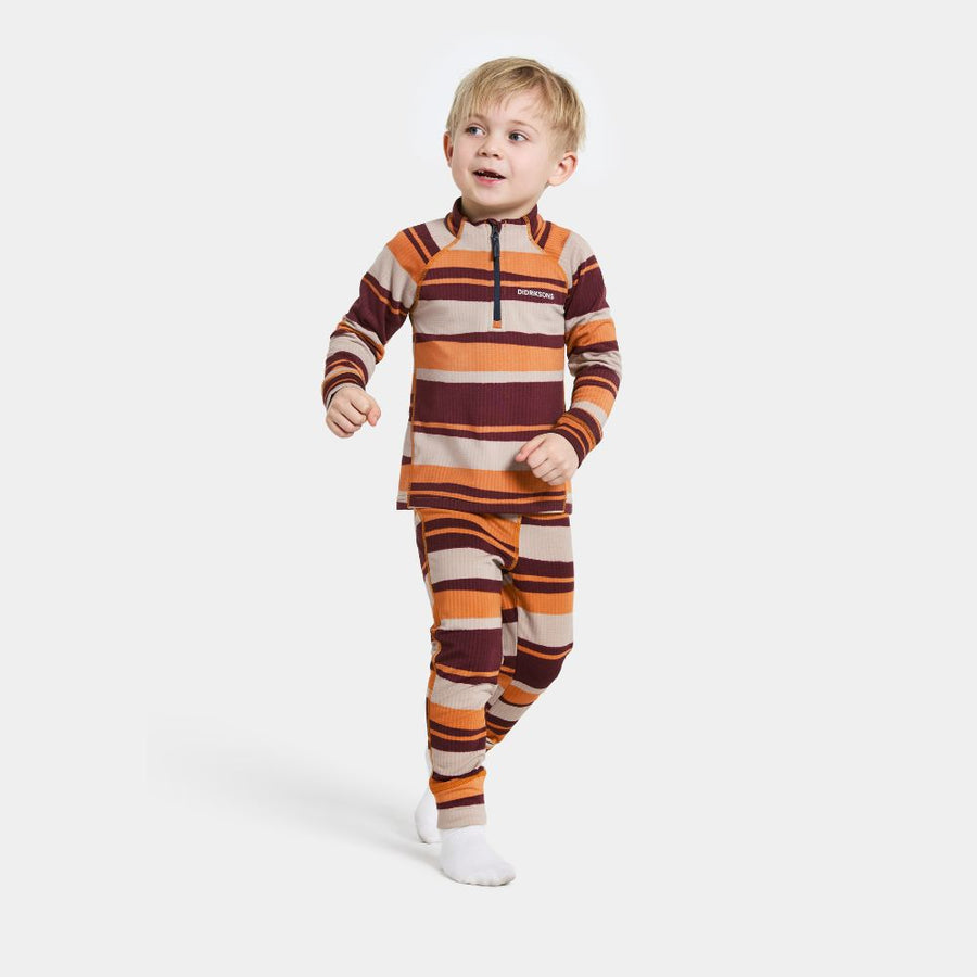 Didriksons Jadis Base Layer Fleece Set - Trails Yellow