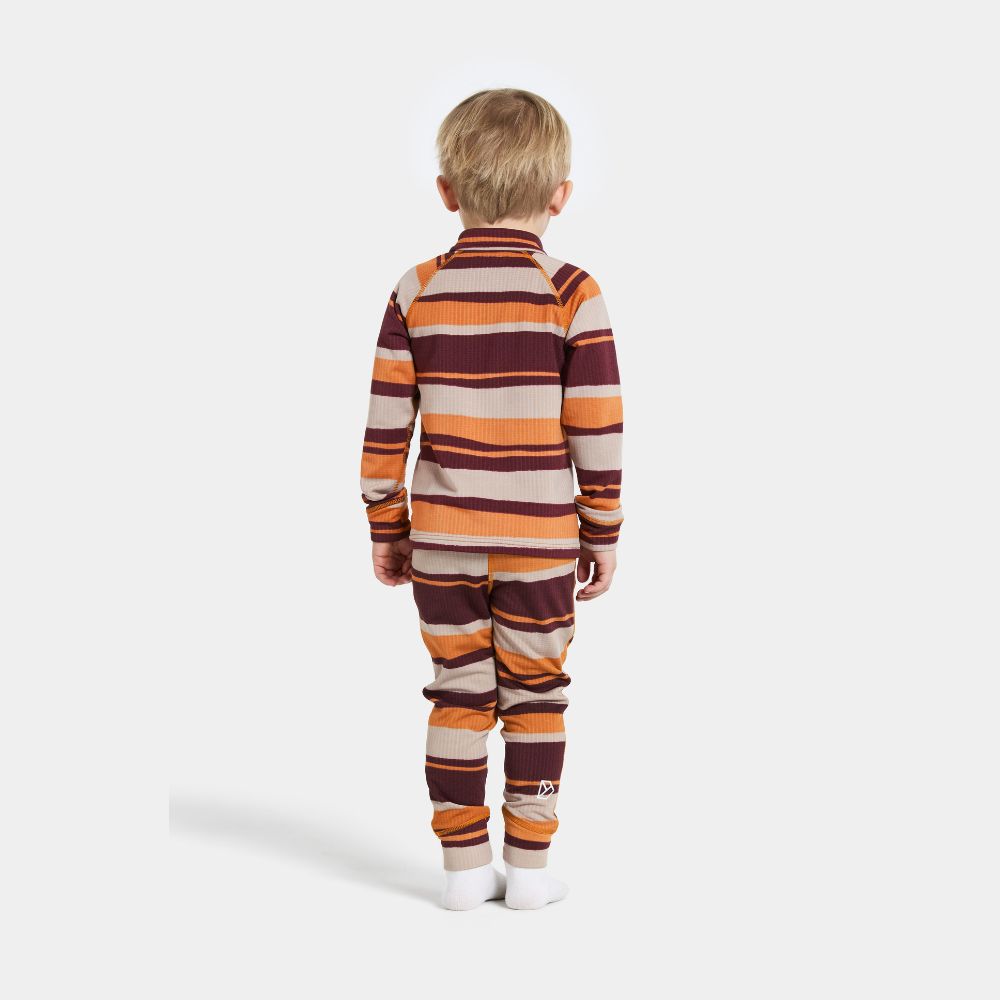 Didriksons Jadis Base Layer Fleece Set - Trails Yellow