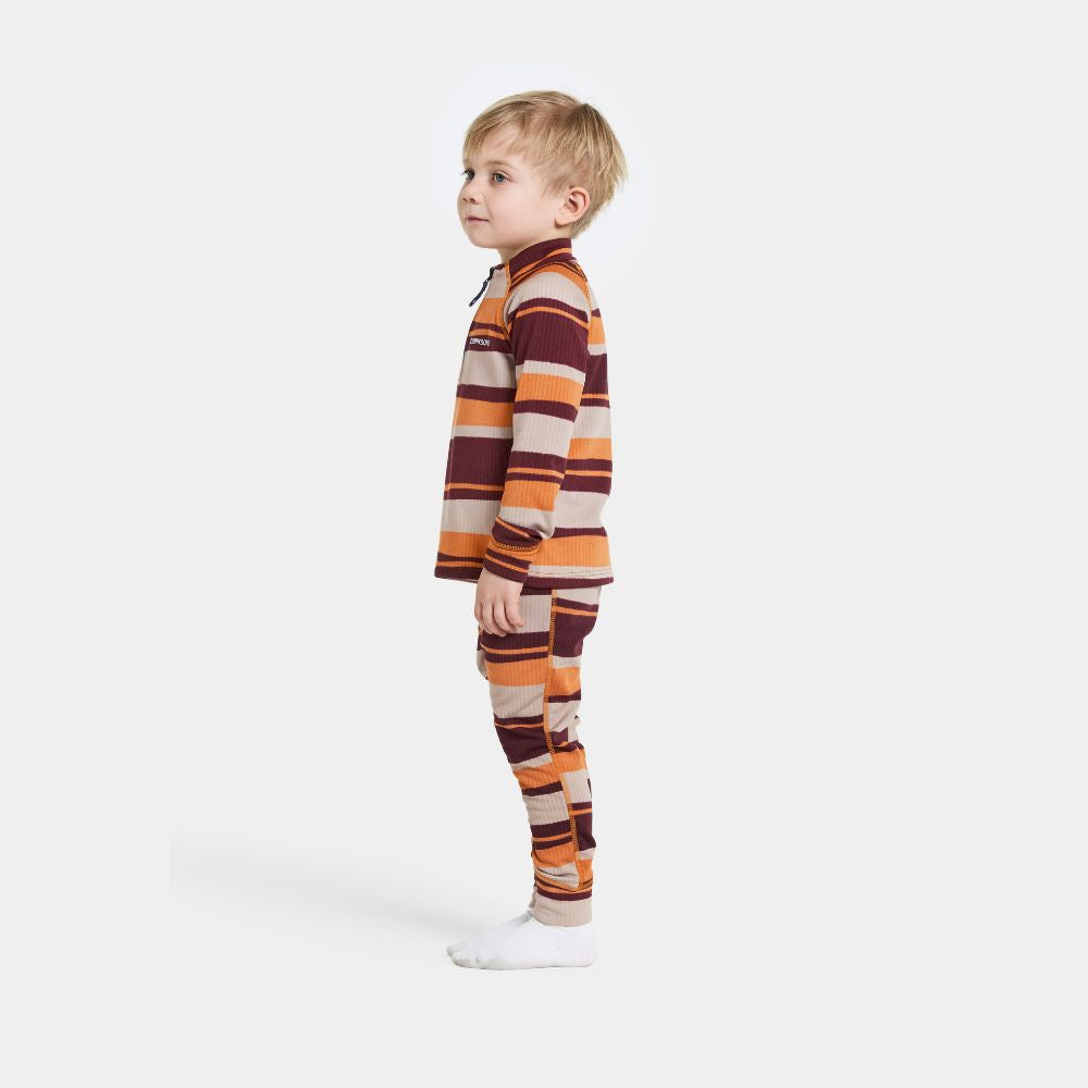Didriksons Jadis Base Layer Fleece Set - Trails Yellow