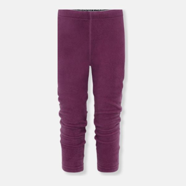 Didriksons Monte 9 Kids Fleece Pants - Northern Purple