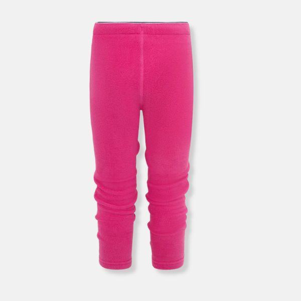 Didriksons Monte 9 Kids Fleece Pants - Cactus Pink