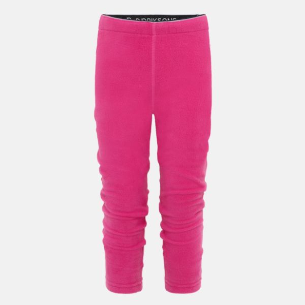 Didriksons Monte 9 Kids Fleece Pants - Cactus Pink
