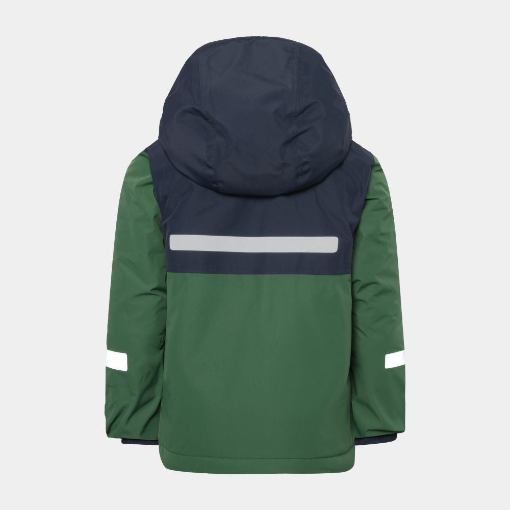 Didriksons Skare Kids Ski Jacket & Pants Set - Pine Green