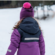 Didriksons Skare Kids Ski Jacket & Pants Set - Royal Purple 1000 x 1000