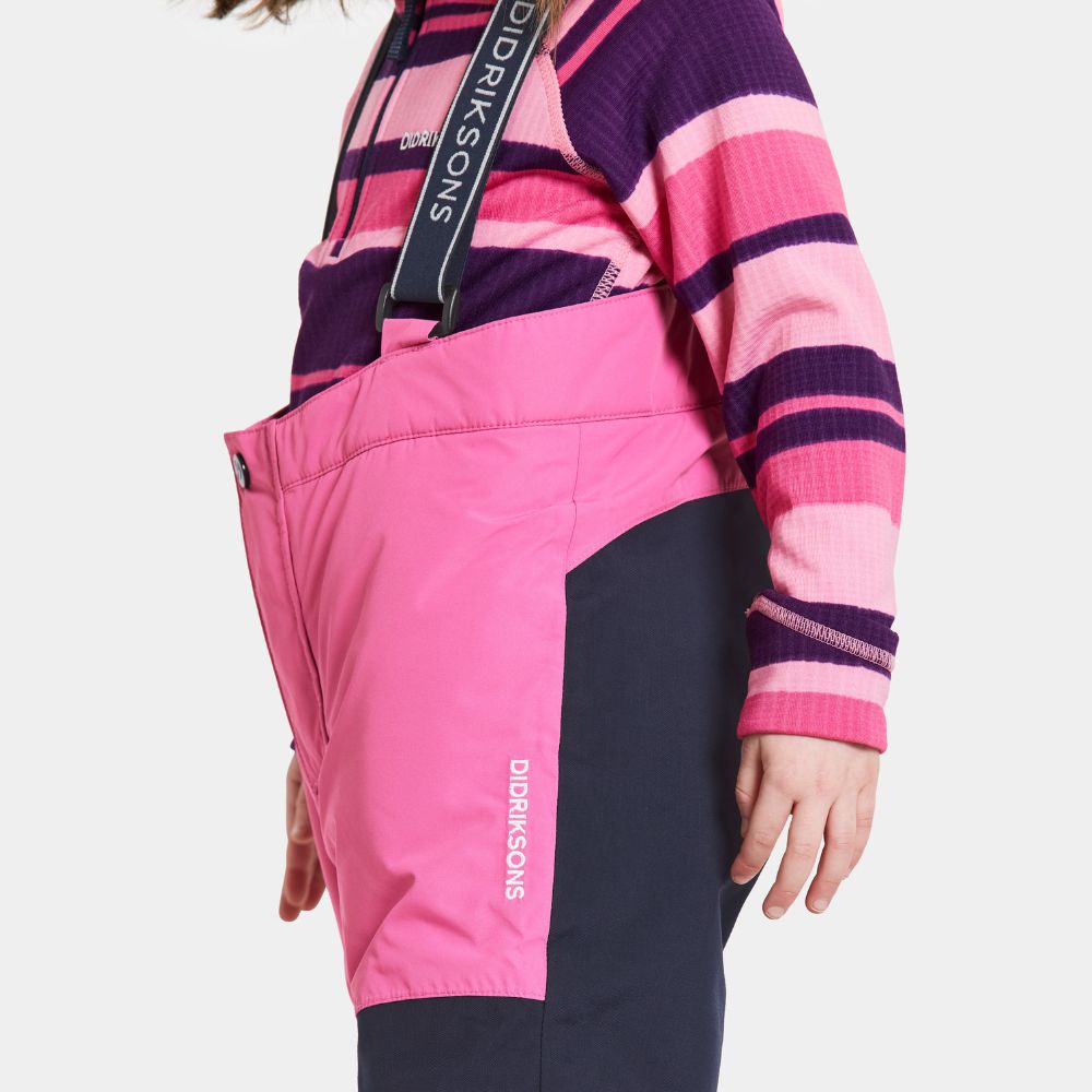 Didriksons Skare Kids Ski Jacket & Pants Set - Sweet Pink