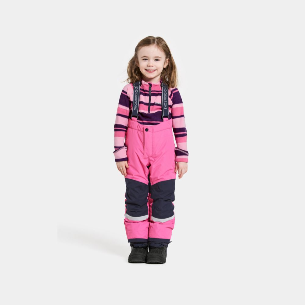 Didriksons Skare Kids Ski Jacket & Pants Set - Sweet Pink