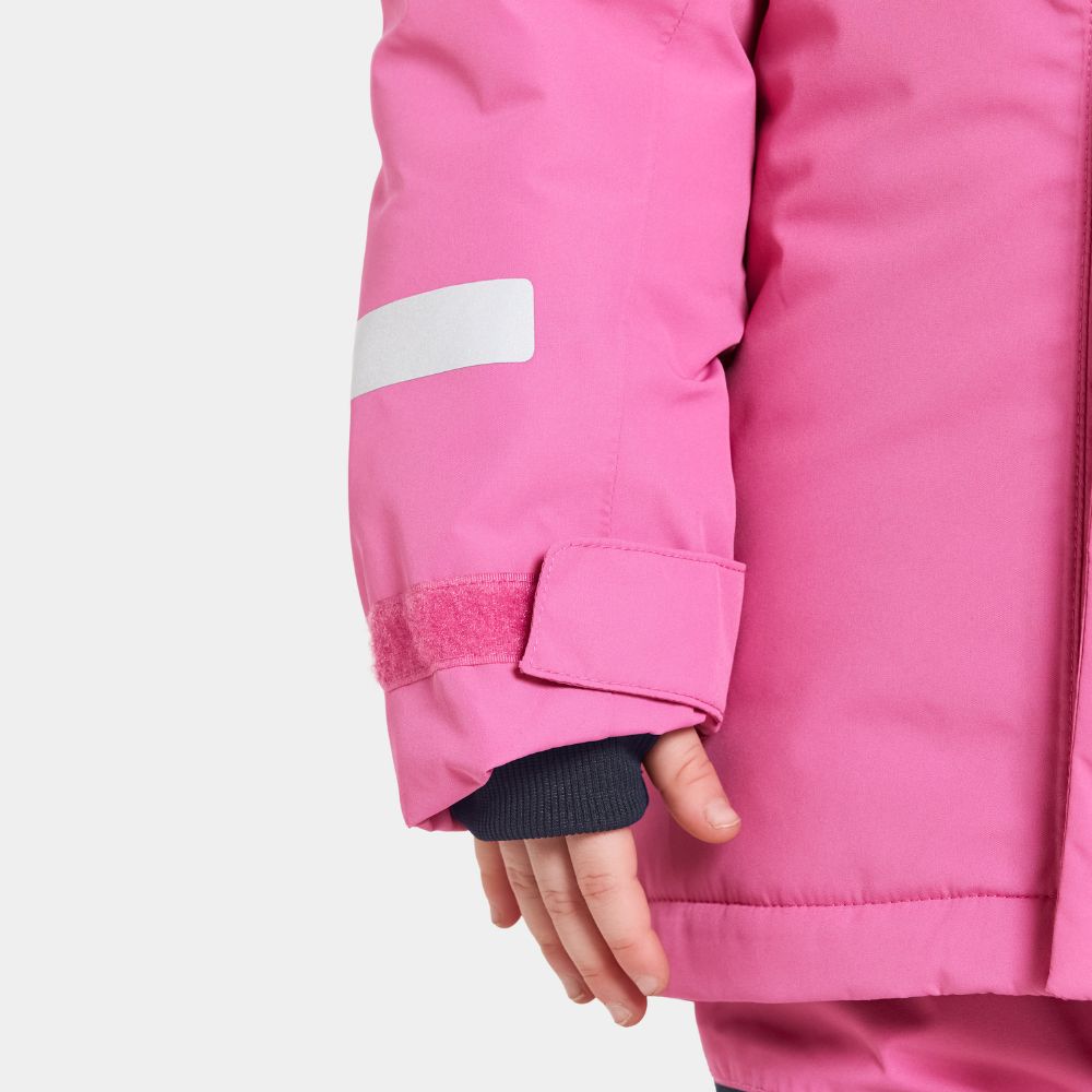 Didriksons Skare Kids Ski Jacket & Pants Set - Sweet Pink