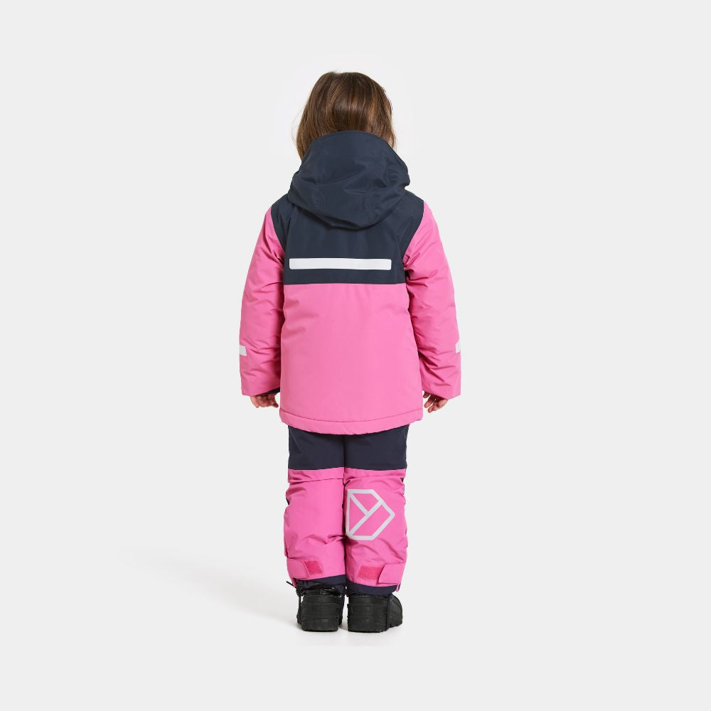 Didriksons Skare Kids Ski Jacket & Pants Set - Sweet Pink