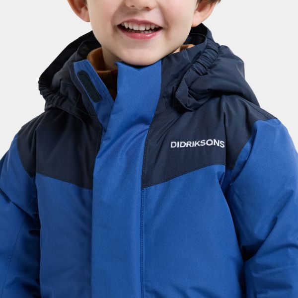 Didriksons Skare Kids Ski Jacket & Pants Set - Ultramarine