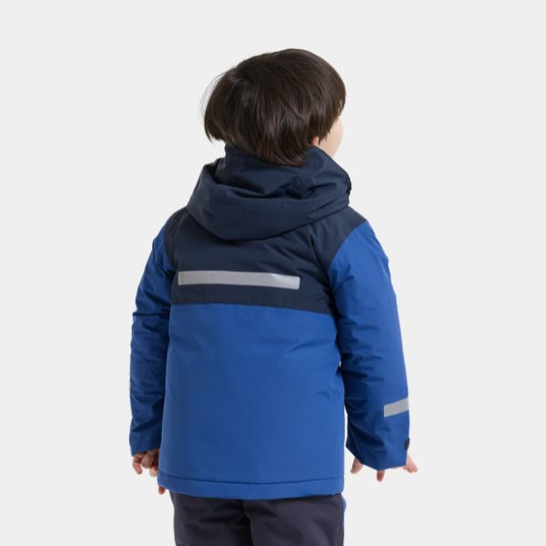 Didriksons Skare Kids Ski Jacket & Pants Set - Ultramarine