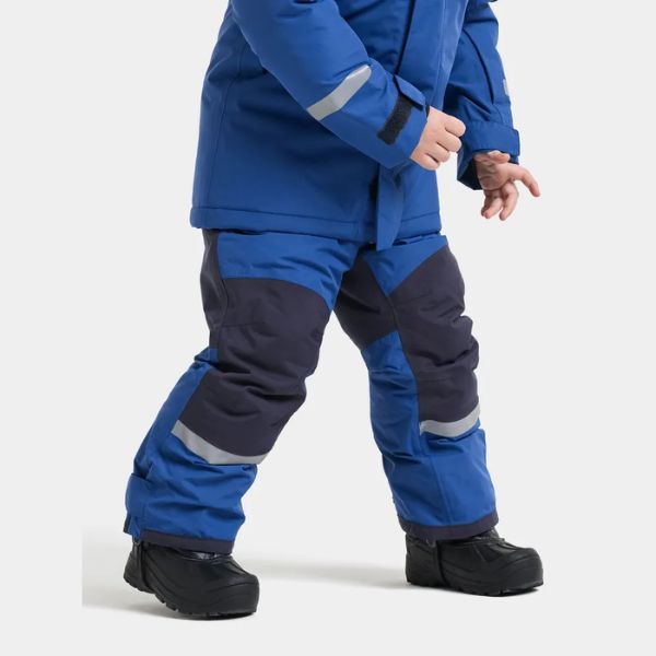 Didriksons Skare Kids Ski Jacket & Pants Set - Ultramarine