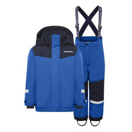 Didriksons Skare Kids Ski Jacket & Pants Set - Ultramarine