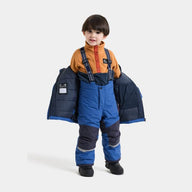 Didriksons Skare Kids Ski Jacket & Pants Set - Ultramarine