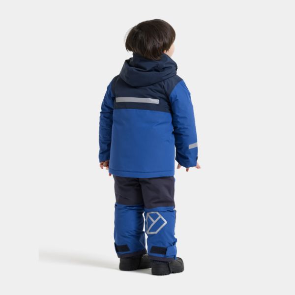 Didriksons Skare Kids Ski Jacket & Pants Set - Ultramarine