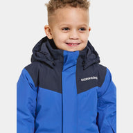 Didriksons Skare Ski Jacket and Pants set caribbean Blue 1000 x 1000
