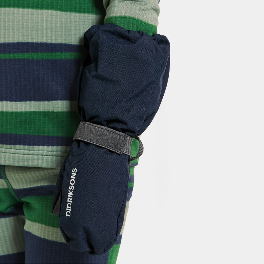 Didriksons Biggles 7 Kids Skiing Mittens Navy - 039