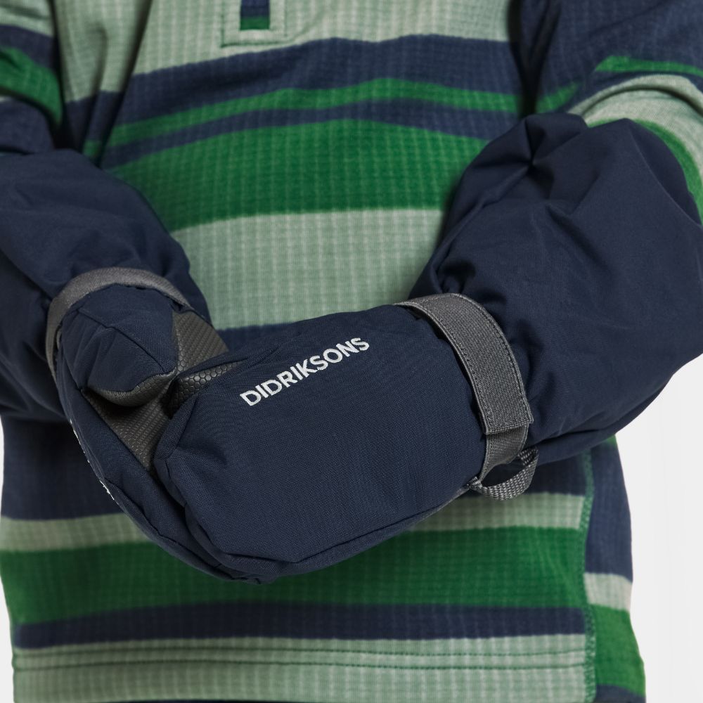 Didriksons Biggles 7 Kids Skiing Mittens Navy - 039