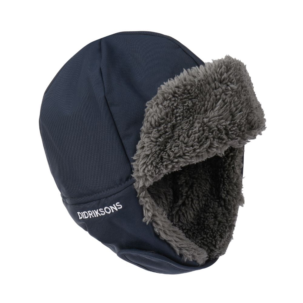 Didriksons Biggles Kids Winter Hat - Navy
