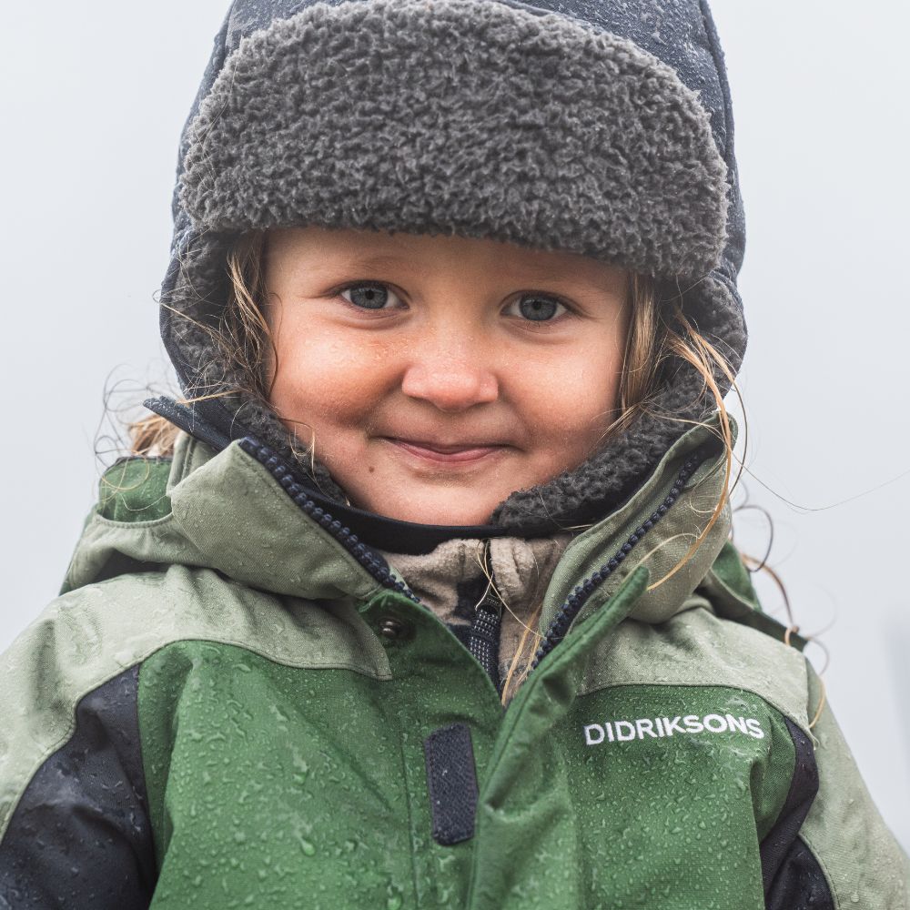 Didriksons Biggles Kids Winter Hat - Navy