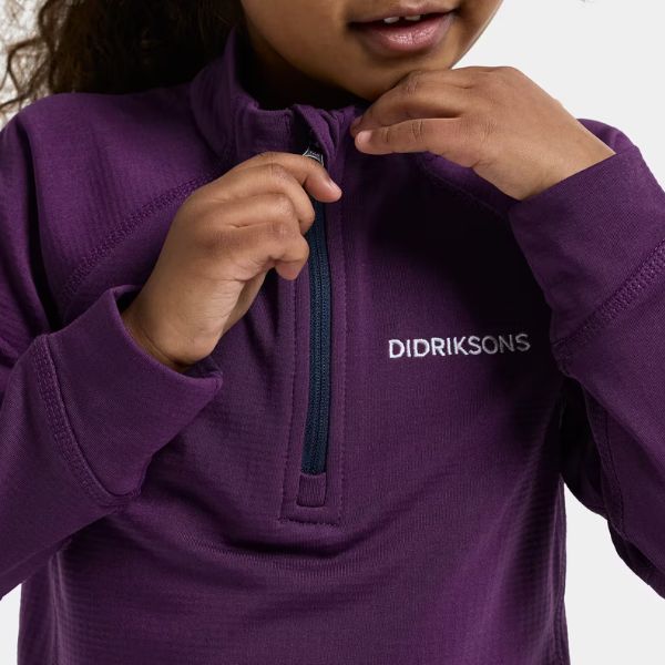 Didriksons Jadis Base Layer Fleece Set - Northern Purple