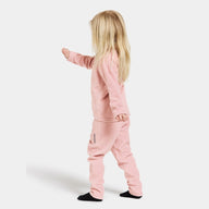 Didriksons Monte 10 Kids Skiing Fleece Jacket - Dusty Pink 1000 x 1000