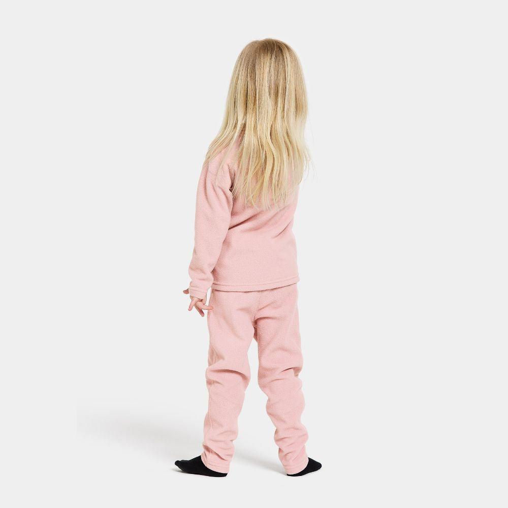 Didriksons Monte 10 Kids Skiing Fleece Jacket - Dusty Pink 1000 x 1000