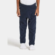 Didriksons Monte Kids Fleece Leggings in Navy.  Ideal for layering when skiing early season, high resports or Lapland Holidays 