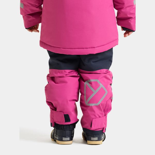 Didriksons Skare Kids Ski Jacket & Pants Set - Cactus Pink