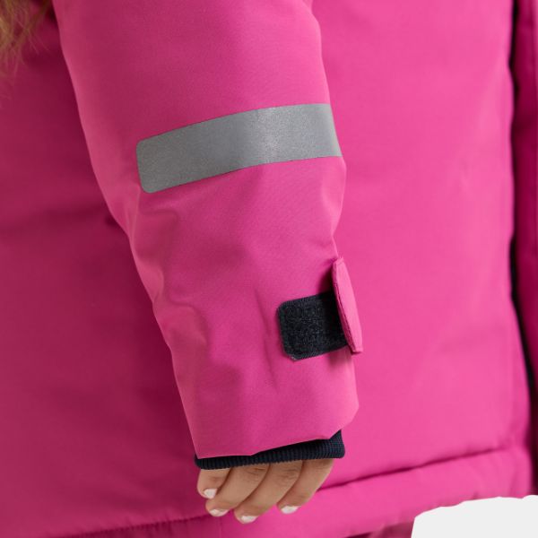 Didriksons Skare Kids Ski Jacket & Pants Set - Cactus Pink