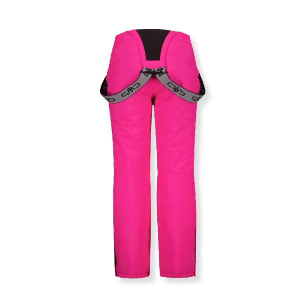 Pink Girls Ski Pants - 10,000 Waterproof