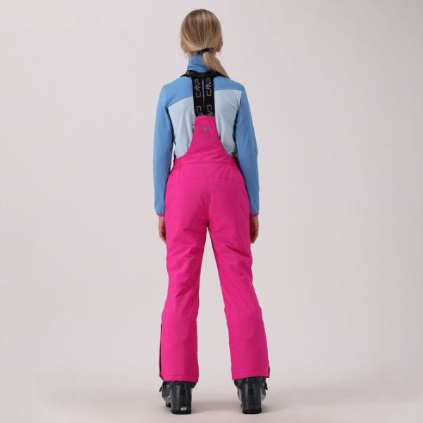 Pink Girls Ski Pants - 10,000 Waterproof