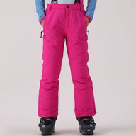 Pink Girls Ski Pants - 10,000 Waterproof