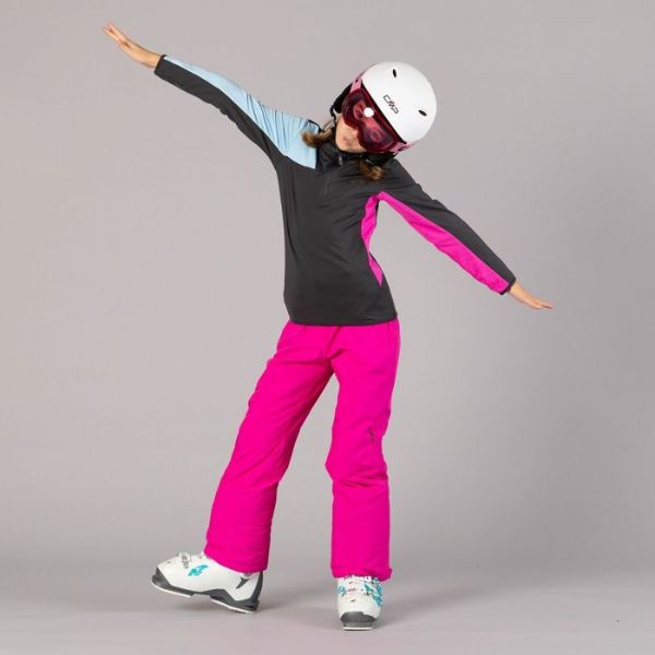 Pink Girls Ski Pants - 10,000 Waterproof