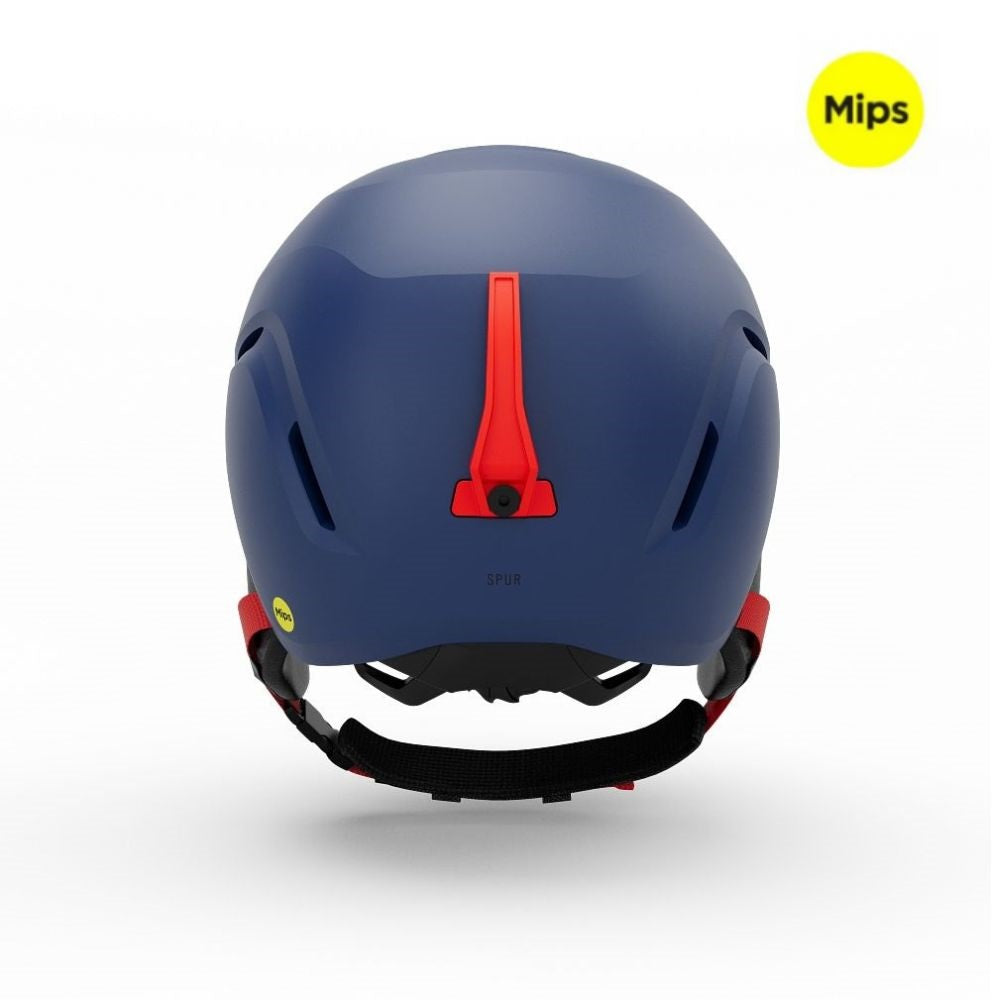 Giro Spur MIPS Kids Ski Helmet, Blue/Red - 2 sizes