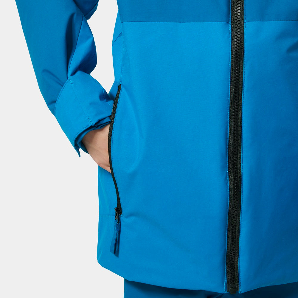 Helly Hansen Traverse Youth Boys Ski Jacket - Neptune Blue