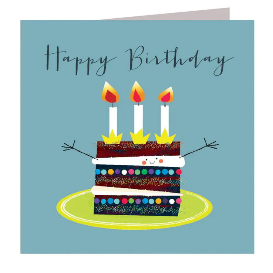 Happy Birthday Cake Birthday Card