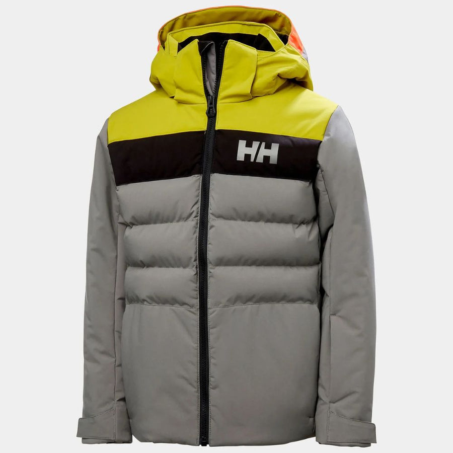 Helly Hansen Youth Boys Ski Jacket - Concrete