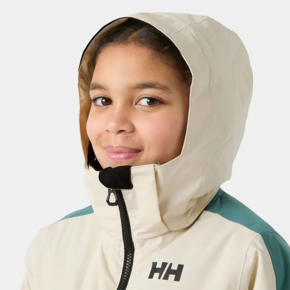 Helly Hansen Snowbliss Girls Ski Jacket - Opal Green