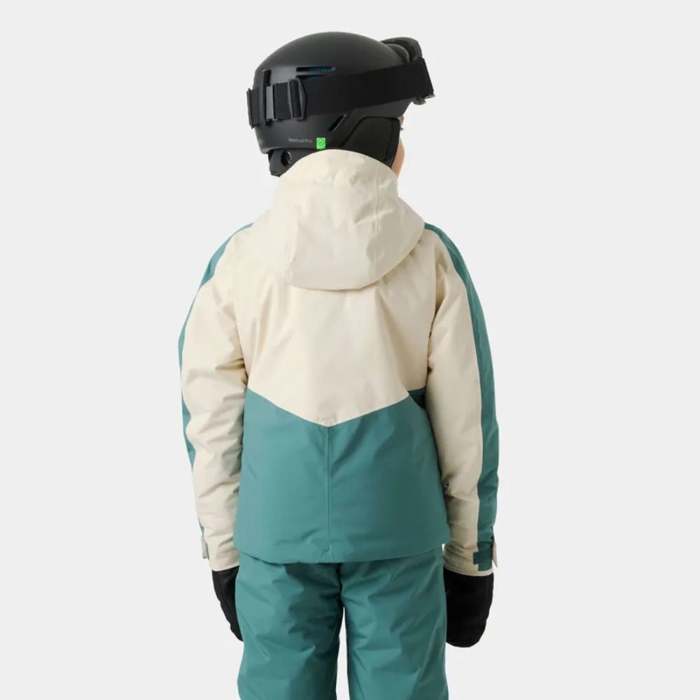 Helly Hansen Snowbliss Girls Ski Jacket - Opal Green