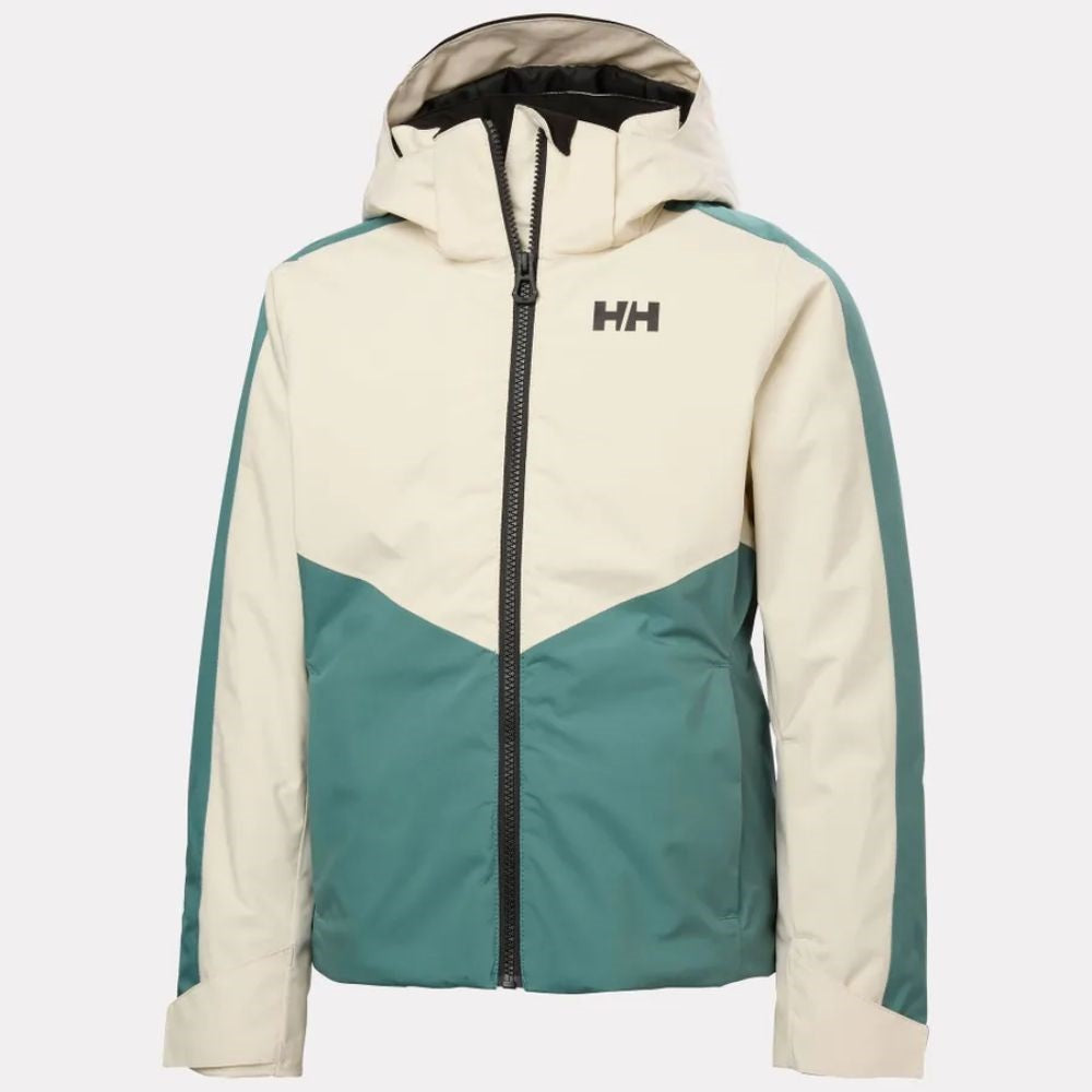 Helly Hansen Snowbliss Girls Ski Jacket - Opal Green