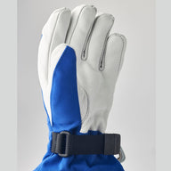 Hestra Army Leather Heli Kids Ski Gloves - Royal Blue (30560-250)