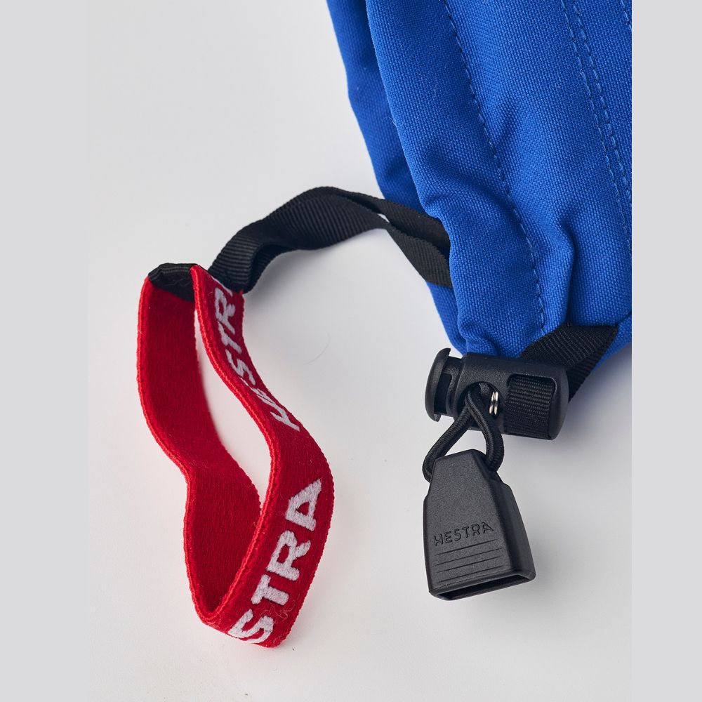 Hestra Army Leather Heli Kids Ski Mittens - Blue (30561-250)