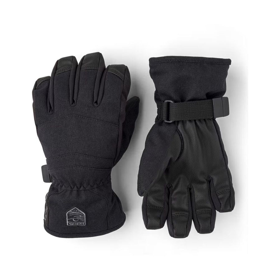 Hestra Atlas Gore-Tex Kids Ski Gloves - Black