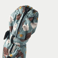Toddler Ski Mittens - Hestra Baby Zip Long Mittens