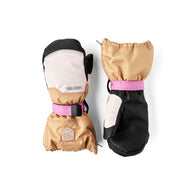 Hestra Baby Zip Kids Ski Mittens - Parfait/Sand