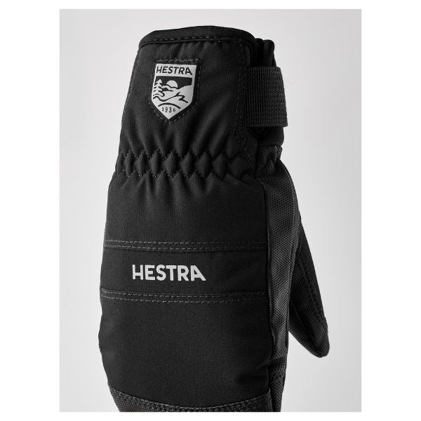 Hestra Ferox Primaloft Kids Ski Mittens - Black (3004931-100)
