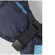 Hestra Gauntlet Czone Kids Ski Gloves - Dark Navy/Sky Blue (32531-290220)